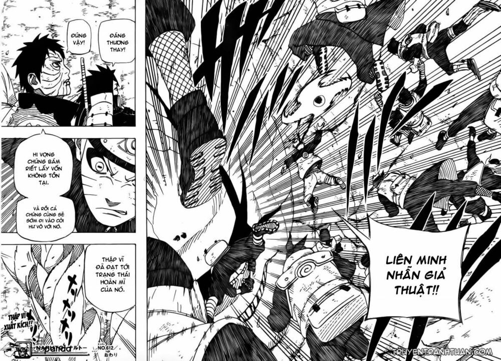 naruto - cửu vĩ hồ ly chapter 612 - Trang 2