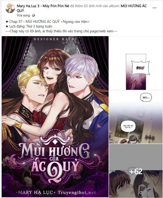 [18+] mùi hương của ác quỷ Chap 57.1 - Trang 2